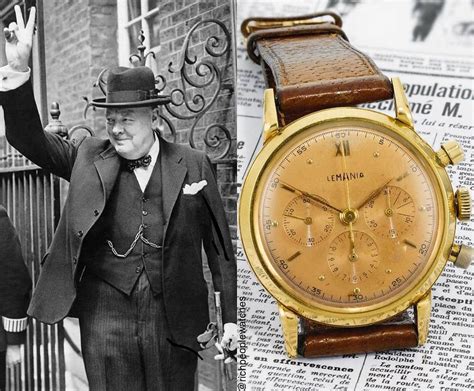 winston churchill pocket watch